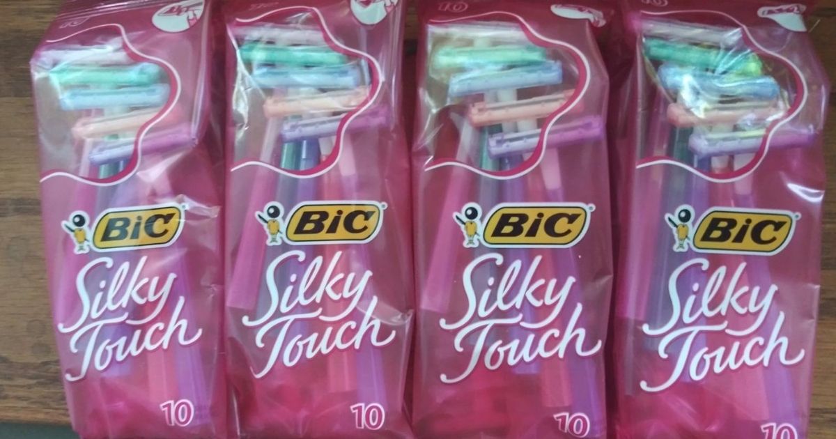 BIC Silky Touch Womens Razors 40-Count Just $6.97 Shipped on
