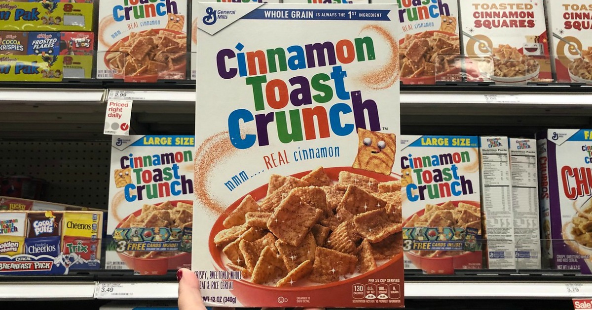 Cinnamon Toast Crunch Cereal Box ONLY $1.99 Shipped on Amazon