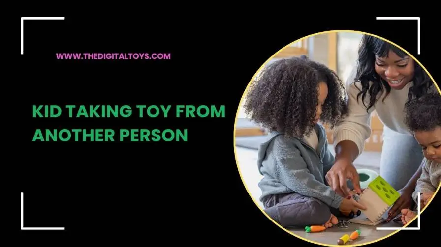 Kid Taking Toy From Another Person